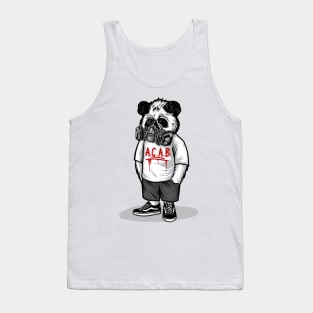 Panda mask Tank Top